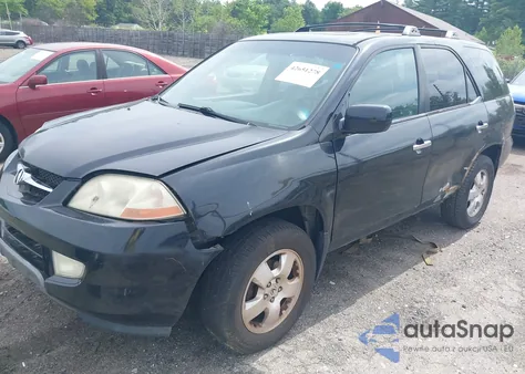 2003 Acura Mdx из США, поврежденный, VIN 2HNYD18223H544304